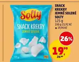 Penny Market SNACK KREKRY JEMNĚ SOLENÉ SOLTY nabídka