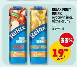 Penny Market RELAX FRUIT DRINK nabídka