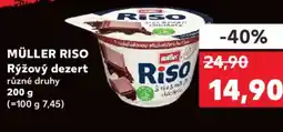 Kaufland MÜLLER RISO Rýžový dezert nabídka