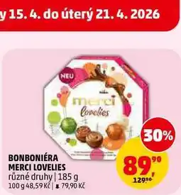 Penny Market BONBONIÉRA MERCI LOVELIES nabídka
