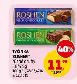 Penny Market TYČINKA ROSHEN nabídka