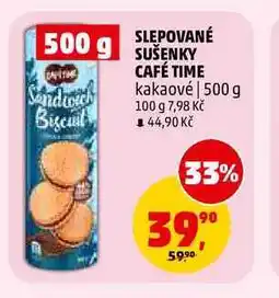 Penny Market SLEPOVANÉ SUŠENKY CAFÉ TIME nabídka
