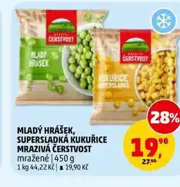 Penny Market MLADÝ HRÁŠEK MRAZIVÁ ČERSTVOST nabídka