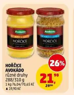 Penny Market HOŘČICE AVOKÁDO nabídka