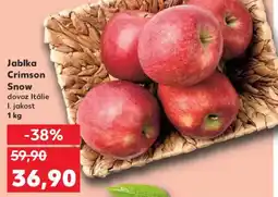 Kaufland Jablka Crimson Snow nabídka
