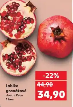 Kaufland Jablko granátové nabídka