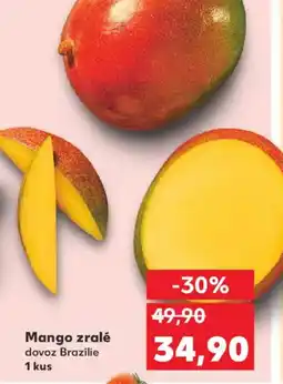 Kaufland Mango zralé nabídka