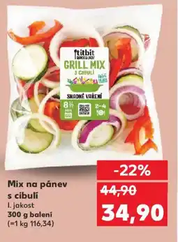 Kaufland Mix na pánev s cibulí nabídka
