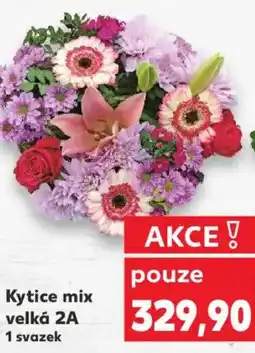 Kaufland Kytice mix velká 2A nabídka