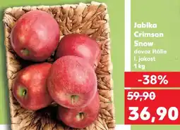 Kaufland Jablka Crimson Snow nabídka