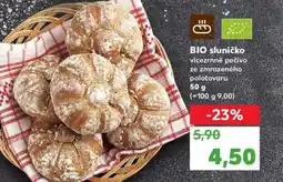 Kaufland BIO sluníčko nabídka