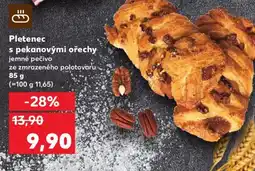 Kaufland Pletenec s pekanovými ořechy nabídka