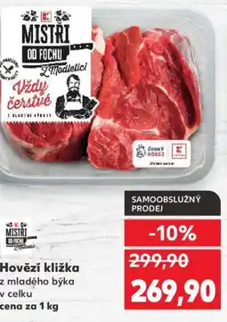 Kaufland Hovězí kližka nabídka
