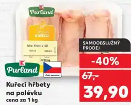 Kaufland Kuřecí hřbety na polévku nabídka