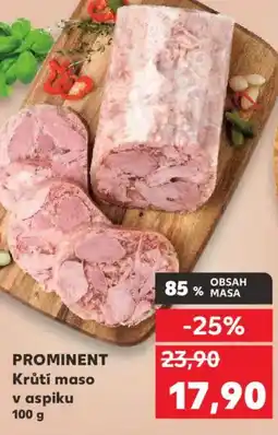 Kaufland PROMINENT Krůtí maso v aspiku nabídka