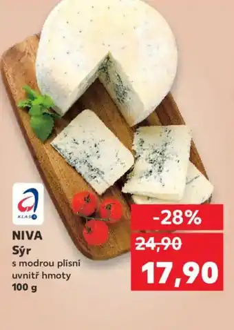 Kaufland NIVA Sýr nabídka