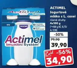 Kaufland ACTIMEL Jogurtové mléko s L. casei nabídka