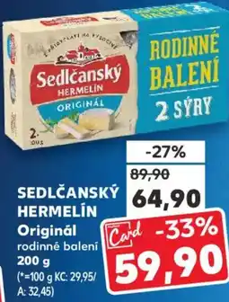 Kaufland SEDLČANSKÝ HERMELÍN Originál nabídka