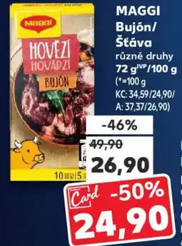 Kaufland MAGGI Bujón/Stava nabídka