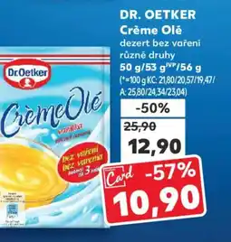 Kaufland DR. OETKER Crème Olé nabídka