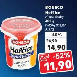 Kaufland BONECO Hořčice nabídka