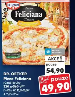 Kaufland DR. OETKER Pizza Feliciana nabídka