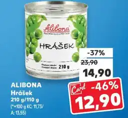 Kaufland ALIBONA Hrášek nabídka