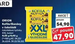 Kaufland ORION Kofila/Banány v čokoládě nabídka