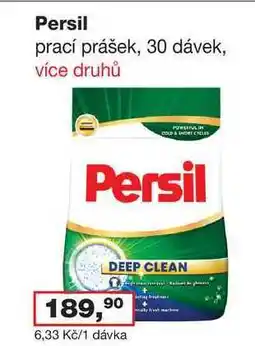 Ráj drogerie Persil 30 dávek nabídka