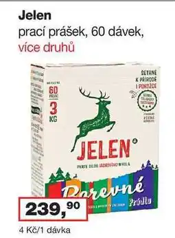 Ráj drogerie Jelen 60 dávek nabídka