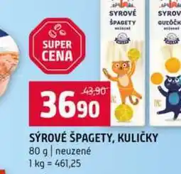 Terno SÝROVÉ ŠPAGETY, KULIČKY 80 g neuzené nabídka