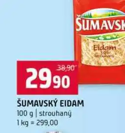 Terno ŠUMAVSKÝ EIDAM 100 g strouhaný nabídka