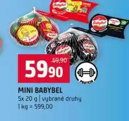 Terno MINI BABYBEL 5x 20 g vybrané druhy nabídka