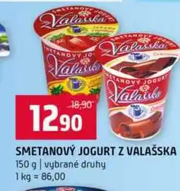 Terno SMETANOVÝ JOGURT Z VALAŠSKA 150 g vybrané druhy nabídka