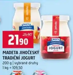 Terno MADETA JIHOČESKÝ TRADIČNÍ JOGURT 200 g vybrané druhy nabídka