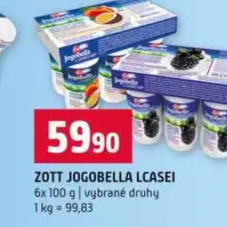 Terno ZOTT JOGOBELLA LCASEI 6x 100 g vybrané druhy nabídka