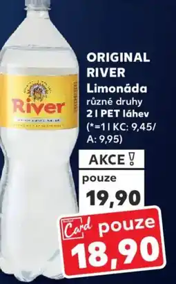 Kaufland ORIGINAL RIVER Limonáda nabídka