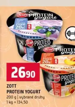 Terno ZOTT PROTEIN YOGURT 200 g vybrané druhy nabídka