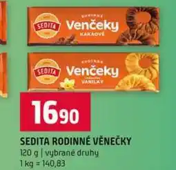 Terno SEDITA RODINNÉ VĚNEČKY 120 g vybrané druhy nabídka