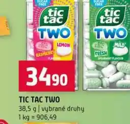 Terno TIC TAC TWO 38,5 g vybrané druhy nabídka
