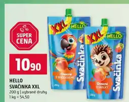 Terno HELLO SVAČINKA XXL 200 g vybrané druhy nabídka