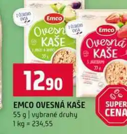 Terno EMCO OVESNÁ KAŠE 55 g vybrané druhy nabídka