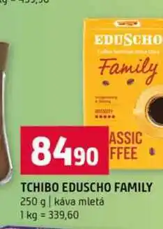 Terno TCHIBO EDUSCHO FAMILY 250 g káva mletá nabídka