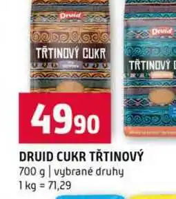 Terno DRUID CUKR TŘTINOVÝ 700 g vybrané druhy nabídka