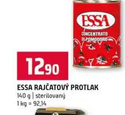 Terno ESSA RAJČATOVÝ PROTLAK 140 g sterilovaný nabídka