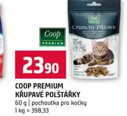 Terno COOP PREMIUM KŘUPAVÉ POLŠTÁŘKY 60 g pochoutka pro kočky nabídka