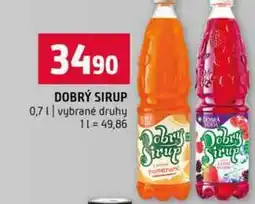 Terno DOBRÝ SIRUP 0,7l vybrané druhy nabídka