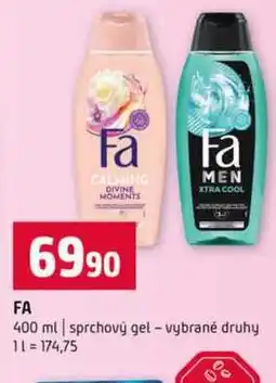 Terno FA 400 ml sprchový gel vybrané druhy nabídka