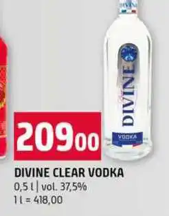 Terno DIVINE CLEAR VODKA 0,5l vol. 37,5% nabídka