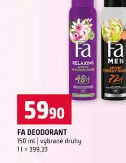 Terno FA DEODORANT 150 ml vybrané druhy nabídka